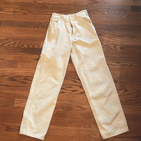 PacSun Denim - Pacsun Cream Cargo Pants